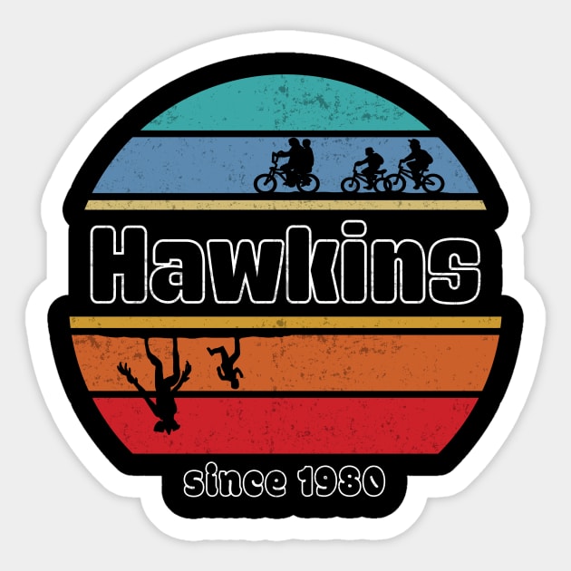 Stranger Things Tv Series Sticker by TEEWEB